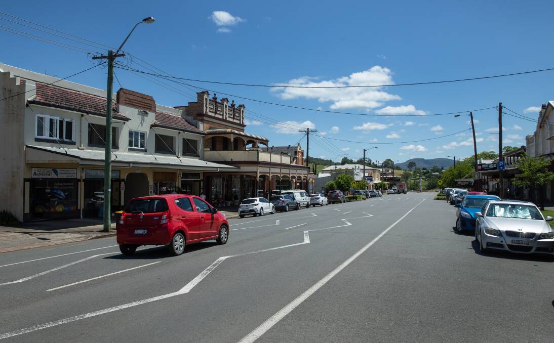 Dowling Street, in the heart of Dungog. Picture: Marina Neil