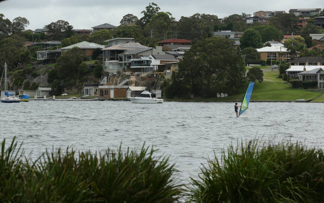 The western shores of Lake Macquarie, near Rathmines. Picture: Jonathan Carroll 