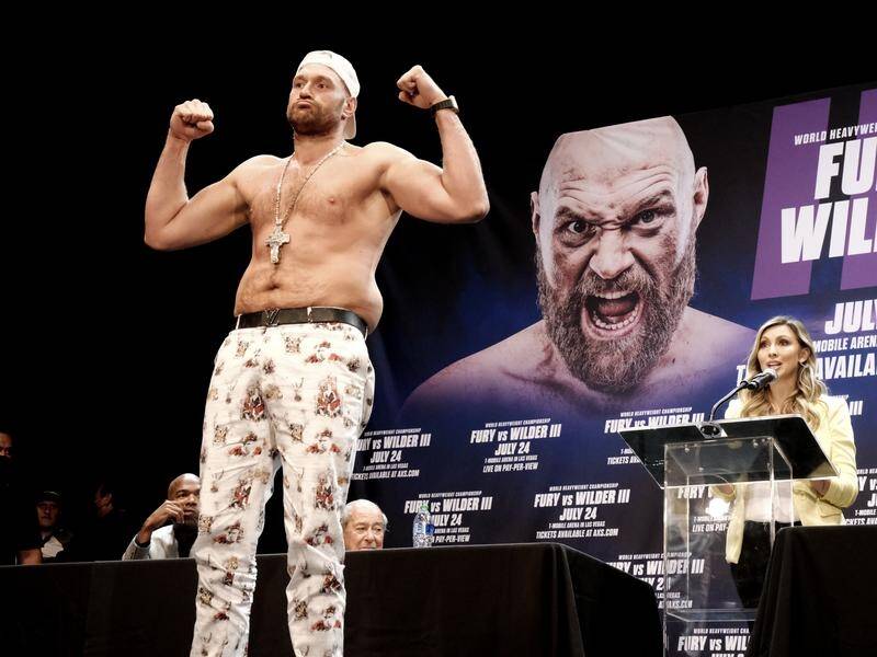 Tyson Fury is preparing for the third part of his heavyweight fight trilogy with Deontay Wilder.