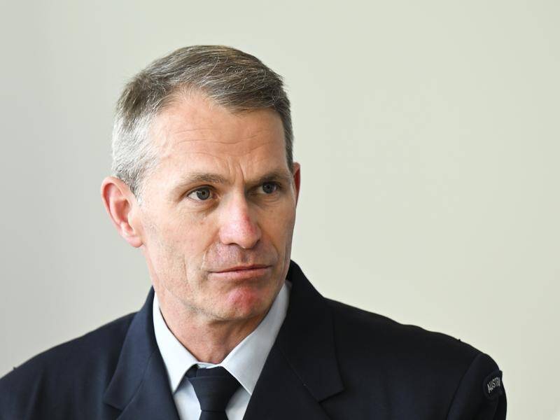 Air Marshal Robert Chipman says Chinese military actions in the region are not expected to increase. (Lukas Coch/AAP PHOTOS)