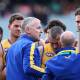 Coach Adam Simpson says West Coast are not contemplating the AFL's wooden spoon. (Rob Prezioso/AAP PHOTOS)