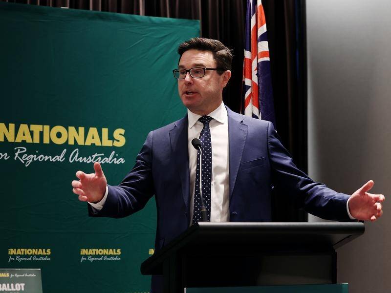 Nationals federal leader David Littleproud is calling for a referendum on local government. (Jane Dempster/AAP PHOTOS)