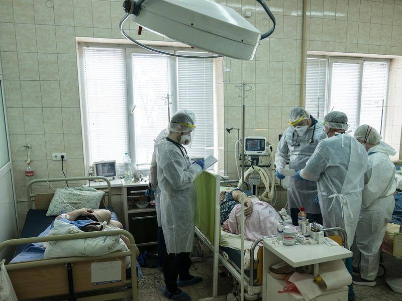 There's been a big surge in new virus cases in Ukraine, since the end of a tight lockdown.