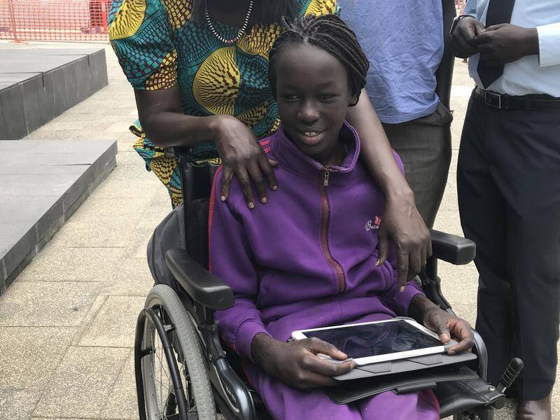 Sunday Mabior has won a legal battle after being left brain damaged while being treated for burns.