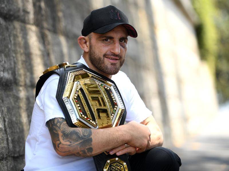 UFC featherweight champion Alexander Volkanovski will defend his title for the first time July 12.