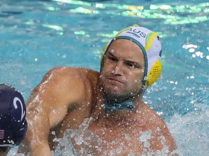 Richard Campbell scored three goals but his effort wasn't enough as Australia lost to Montenegro.