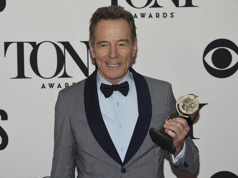 Bryan Cranston won a Tony for best performance by an actor in a leading role in a play, for Network.