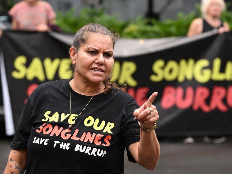 Raelene Cooper has won an injunction to stop Woodside's seismic testing until after the court case. (Dean Lewins/AAP PHOTOS)