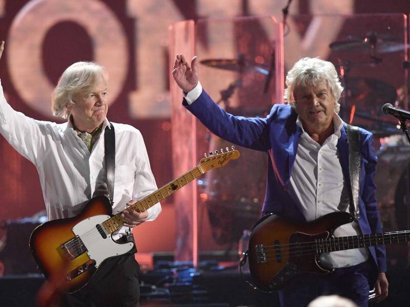 The Moody Blues have been inducted into the Rock and Roll Hall of Fame.