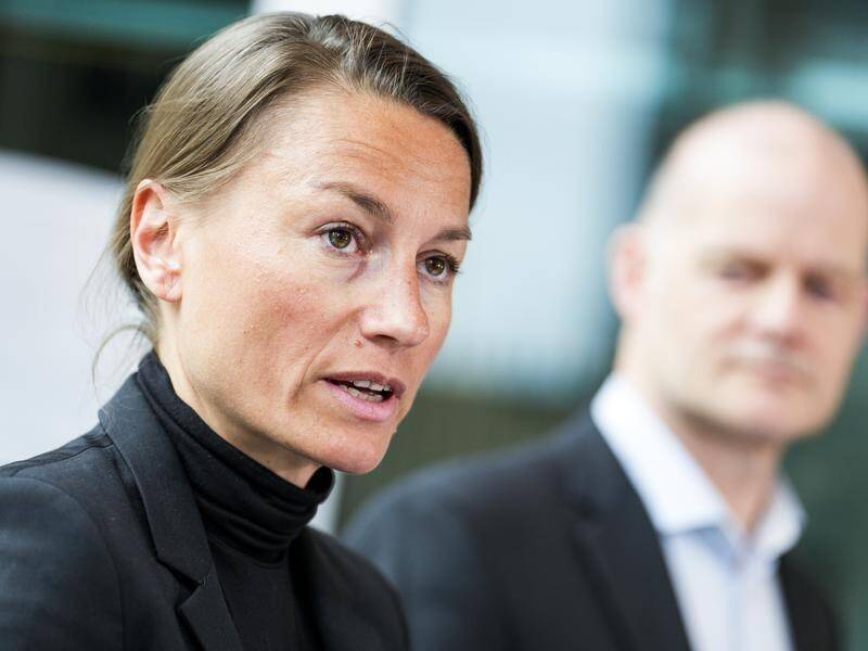 Police Security Service chief Inger Haugland says 15 expelled Russian officials must leave Norway. (EPA)