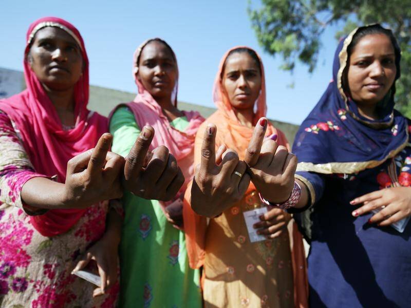 About 67 per cent of the 902 million eligible voters have cast votes in India's general election.