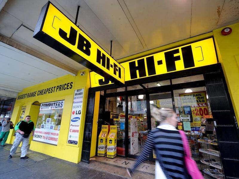 Australians working and learning from home during the pandemic have helped retailers like JB-Hi-Fi.