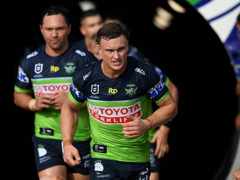 Canberra's Jack Wighton will need to beat a grade two charge for a dangerous throw to avoid a ban.