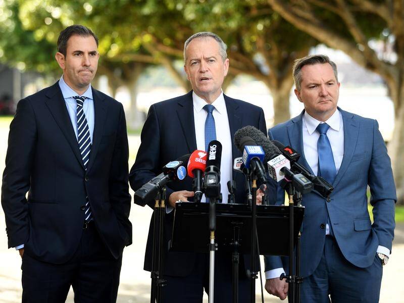 Labor says an election victory would give it a mandate to pass tax changes through the Senate.