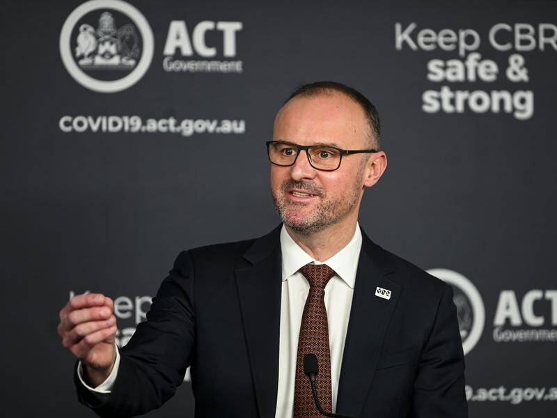 Chief Minister Andrew Barr says he's concerned about the ACT's daily case rise.