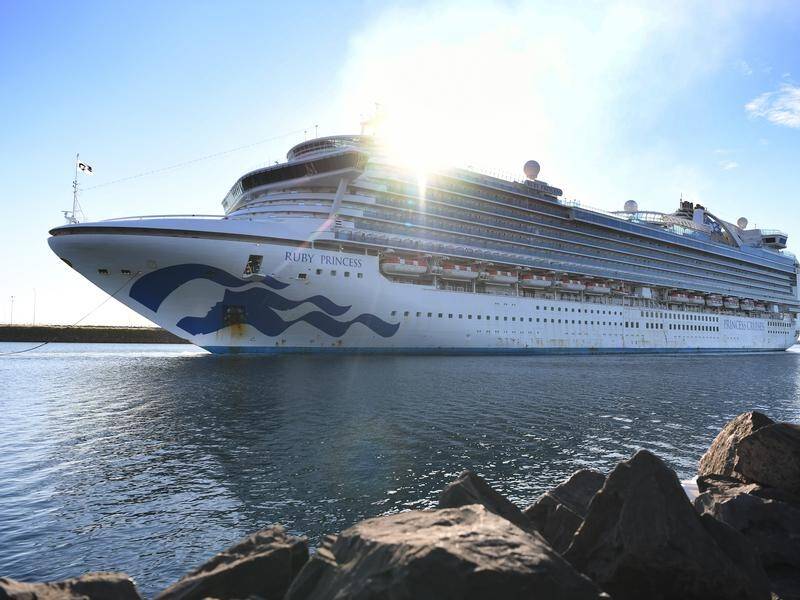 Passengers from two cruises on board the Ruby Princess will be sent surveys about COVID-19.