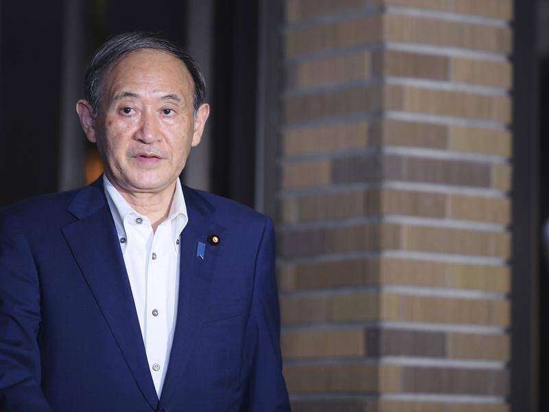 Japan's PM Yoshihide Suga has told reporters he has spoken with Chinese President Xi Jinping.