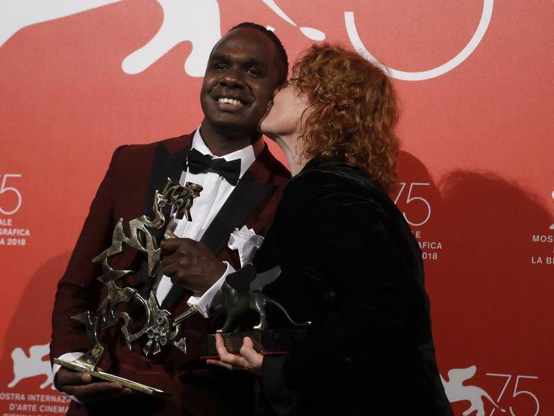 Australia's Jennifer Kent and Baykali Ganambarr have won awards at the Venice Film Festival.
