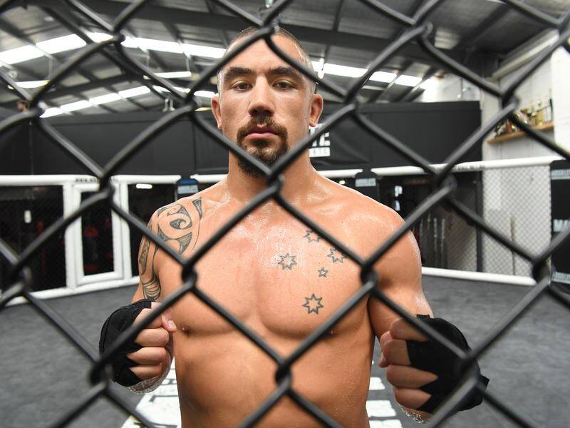 Middleweight champion Robert Whittaker will defend his title at UFC 234 in Melbourne on Sunday.