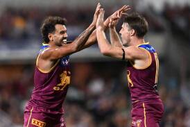 Callum Ah Chee (L) has become a forward force in the absence of the injured Lincoln McCarthy (R). (Darren England/AAP PHOTOS)