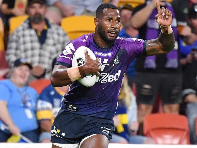 The NRL grand final will be Suliasi Vunivalu final game for Melbourne before a switch to rugby.