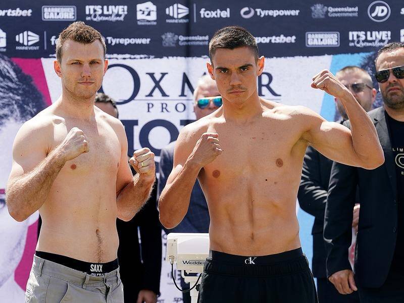 Australian boxers Jeff Horn and Tim Tszyu have both made weight ahead of their Townsville bout.