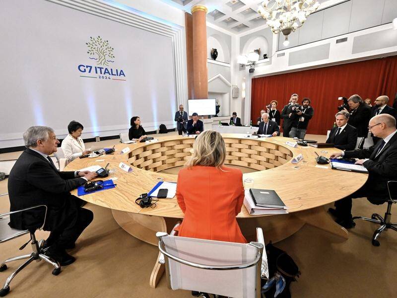 The G7 meeting's agenda was changed to address the latest developments in the Israel-Iran conflict. (EPA PHOTO)