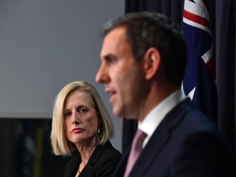 Finance Minister Katy Gallagher says Labor has identified billions in savings or re-prioritisations. (Mick Tsikas/AAP PHOTOS)