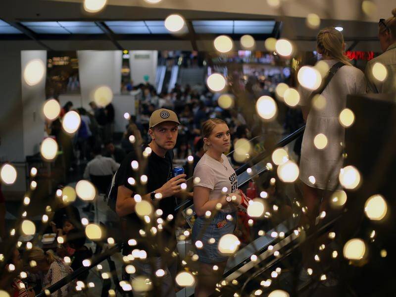 Consumer sentiment is soaring in an encouraging sign for retailers during the Christmas period.
