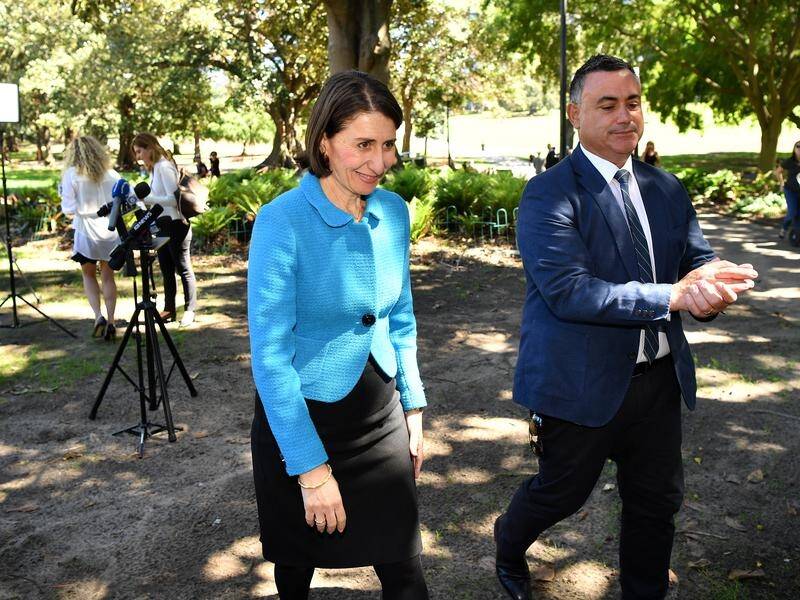 NSW Premier Gladys Berejiklian and her deputy John Barilaro have unveiled the new cabinet.