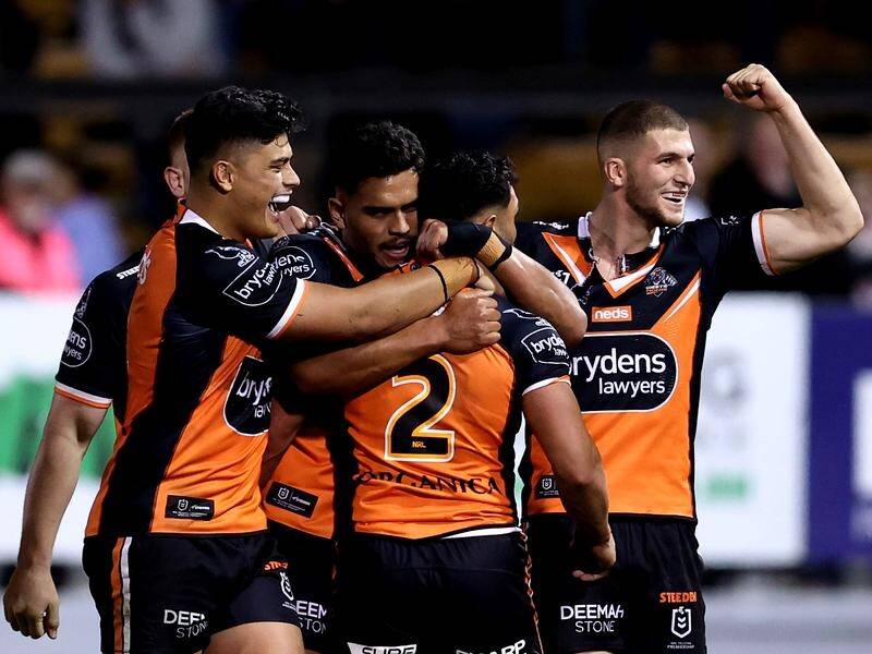Wests Tigers are hoping to record three straight NRL wins with victory over local rivals Parramatta.
