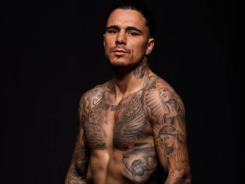 Sydney boxer George Kambosos Jnr leaves for the US next week to fight for Teofimo Lopez's titles.