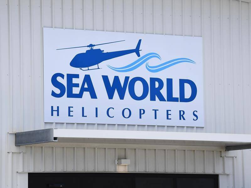 Sea World has resumed tourist flights as CASA launches a review of the airspace. (Jono Searle/AAP PHOTOS)