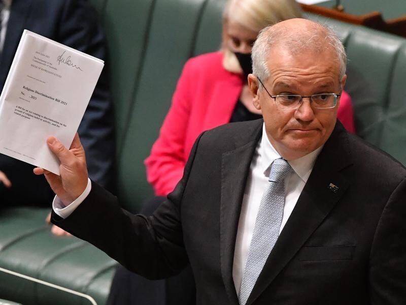 The Morrison government's religious discrimination bill has come under fire from legal experts.