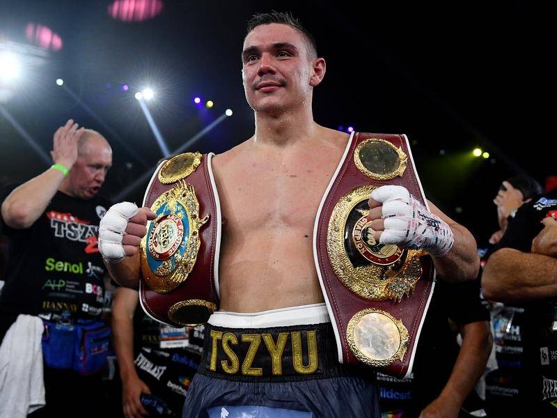 Tim Tszyu took a big step towards a world title after maintaining his unbeaten professional record.