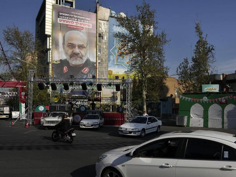 Israel is bracing for reprisal by Iran over the killing of General Mohammad Reza Zahedi. (AP PHOTO)