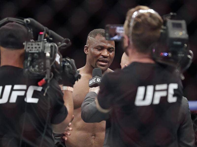 UFC heavyweight champion Francis Ngannou is interested in boxing against Tyson Fury.