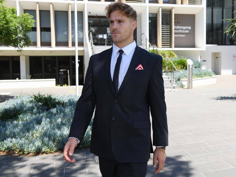 Closing arguments continue in the rape trial of NRL player Jack de Belin and his co-accused.