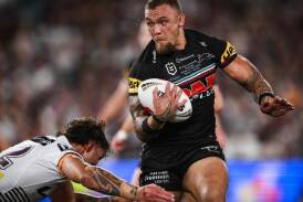 James Fisher-Harris will leave Penrith at season's end, heading home to join the Warriors. (James Gourley/AAP PHOTOS)