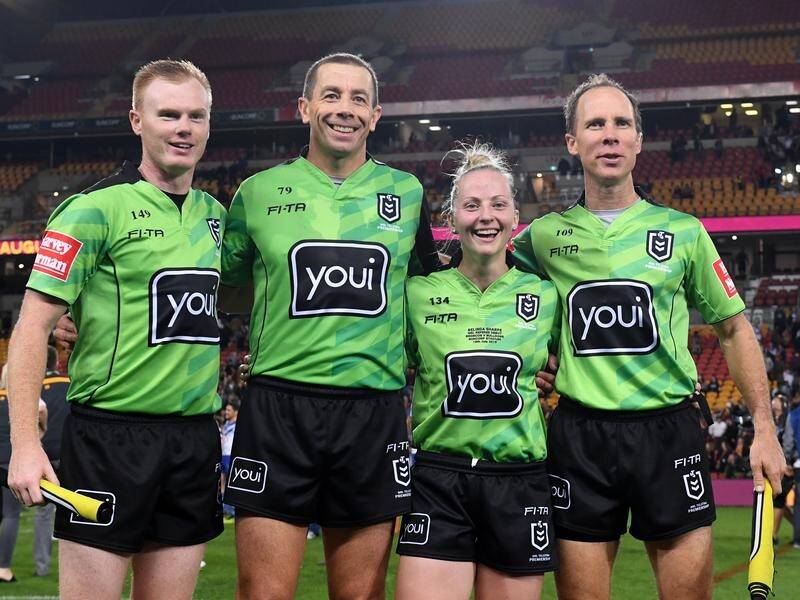 An independent appointment panel will assign NRL match officials to games.