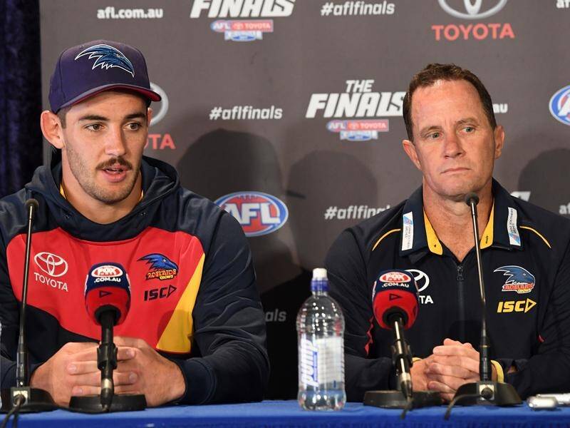 Crows coach Don Pyke would not guarantee Taylor Walker will be retained as captain next season.