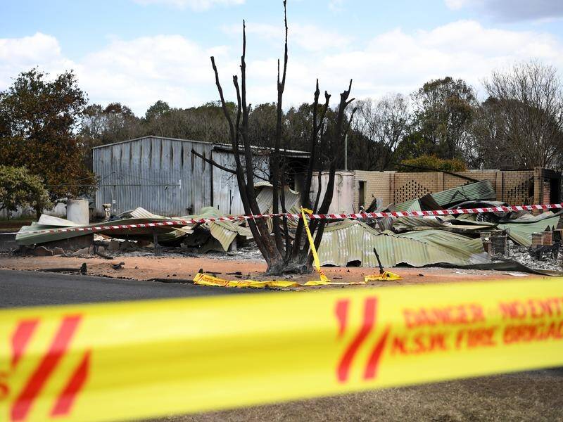 At least 55 homes have been destroyed in bushfires that have swept across northern NSW.
