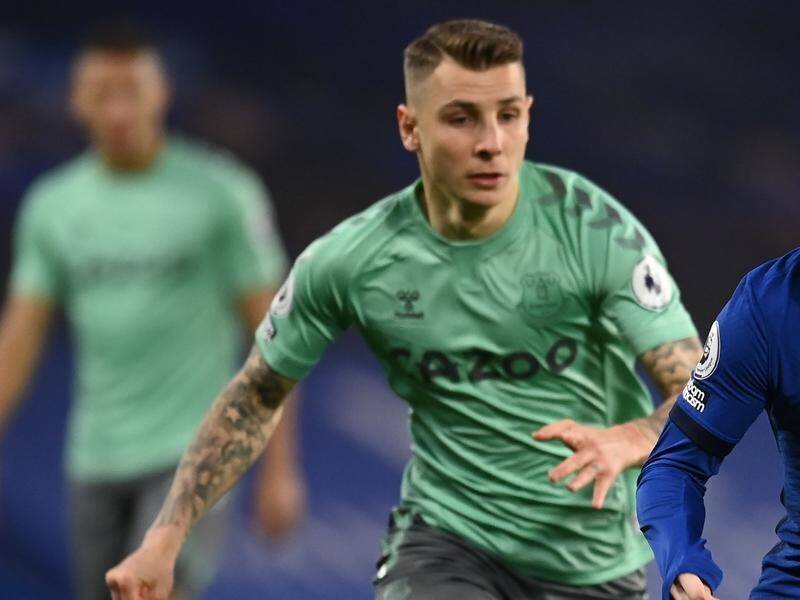 Lucas Digne has sealed his transfer from Everton to Aston Villa.