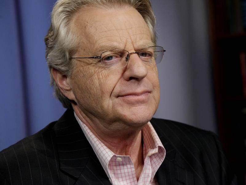 Jerry Springer said his life "has taken this incredible turn because of this silly show". (AP PHOTO)