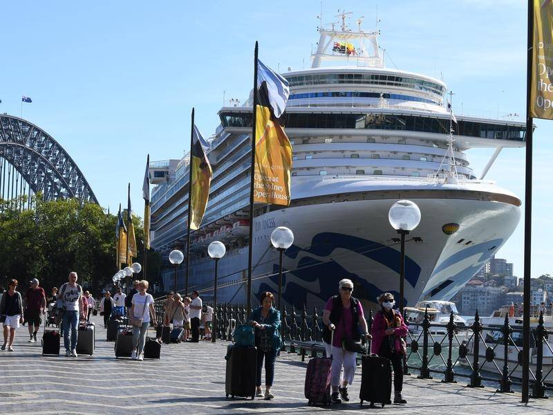 The Australian Border Force has laid blame for the Ruby Princess debacle on NSW Health.