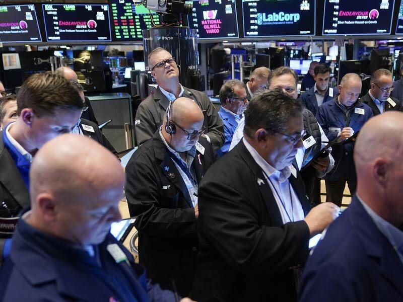 Stocks have rebounded late in the day after data showed US labour demand remained strong. (AP PHOTO)