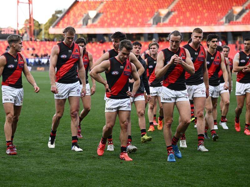 Embattled Essendon's approach to Alastair Clarkson came too late for the decorated AFL coach. (Dan Himbrechts/AAP PHOTOS)