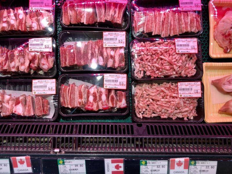 China has suspended meat imports from Canada amid an ongoing row over Huawei detention.