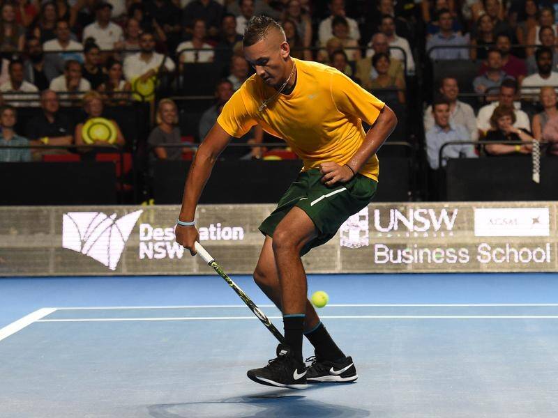 Nick Kyrgios makes a return to Australia's Davis Cup team for the first time in 21 months.