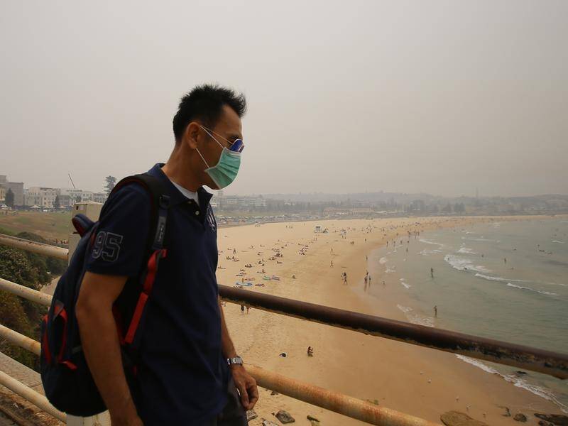A million smoke masks are being distributed across NSW.
